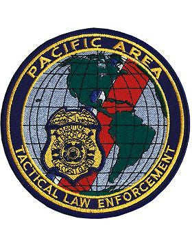 N-CG031 United States Coast Guard Pacific Area Tactical Law Enforment Patch