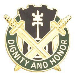 0391 Military Police Bn Unit Crest (Dignity And Honor)