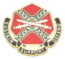 Installation Management Agency Unit Crest (Sustain Support Defend)