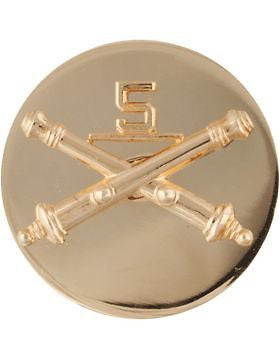 No-Shine (NS-RE-FA-005) Enlisted 5th Field Artillery and US (Pair)