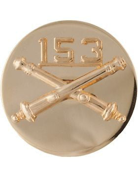 No-Shine (NS-RE-FA-153) 153rd Field Artillery & U.S. Enlisted (Pair)