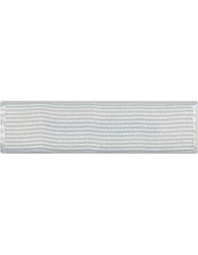 ROTC Ribbon (RC-R711) Color Guard White (L-11)