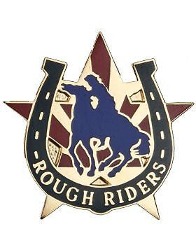 0118 Cavalry Regiment Unit Crest (Rough Riders)