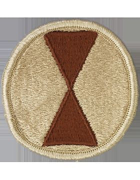 7 Infantry Division Desert Patch