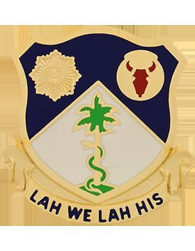 0134 Infantry Unit Crest (Lah We Lah His)