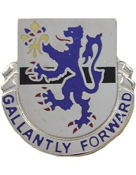0071 Cavalry Unit Crest (Gallantly Forward)