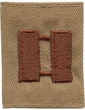 USAF Gortex Loop Rank (403B) Captain Desert (Brown on Sand)