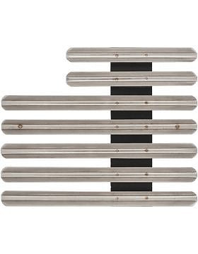 Ribbon Mount (R-MG19S) 19 Ribbon Eighth Inch Gap Staggered Right Material Back