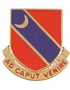 0122 Engineer Bn Unit Crest (Ad Caput Venire)