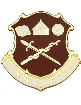 Academy Of Health Science Unit Crest (To Conserve Fighting Strength)
