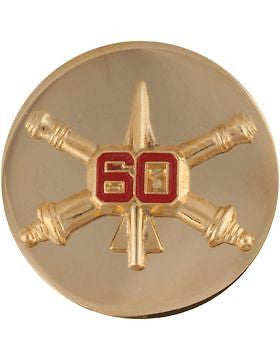 No-Shine (NS-RE-ADA-0060) 60th Air Defense Artillery Enlisted (Pair)