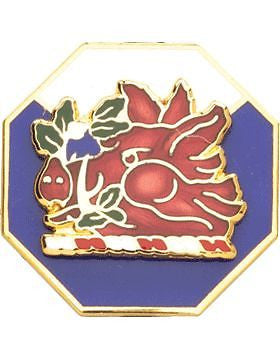 Georgia State HQ ARNG Unit Crest (No Motto)