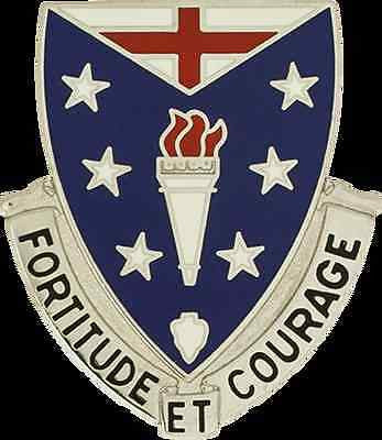 0104 Infantry Unit Crest (Fortitude Et Courage)