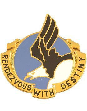 0101 Airborne Division Unit Crest (Rendezvous With Destiny)
