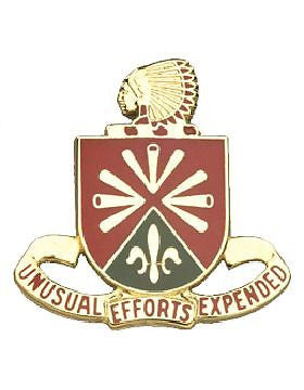 0158 Field Artillery Bn Unit Crest (Unusual Efforts Expended)