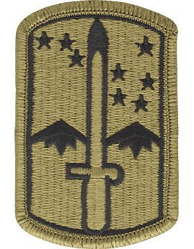 0172 Infantry Brigade Scorpion Patch with Fastener (PMV-0172A)
