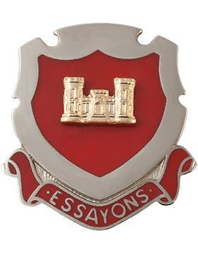 Regimental Crest (D-R105) Engineer (Essayons)