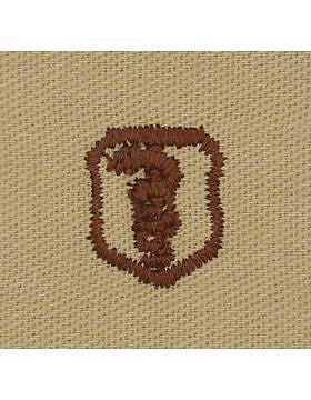 AF-SD207 Basic Dentist USAF Sew-On Desert