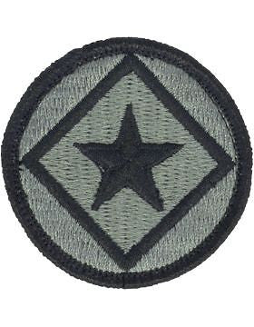 0122 Army Reserve Command ACU Patch with Fastener (PV-0122A)