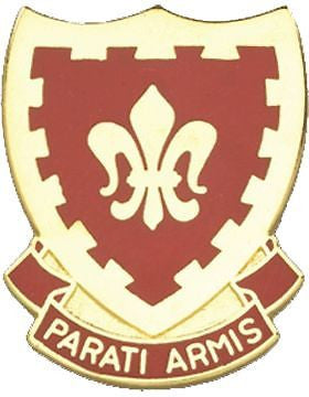 0117 Field Artillery Unit Crest (Parati Armis)