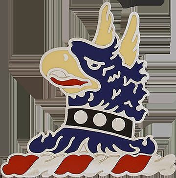 Delaware State HQ ARNG Unit Crest (No Motto) (Left Hand)