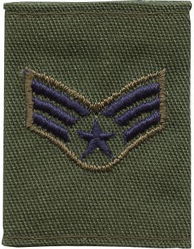 USAF Gortex Loop Rank (103) Senior Airman Subdued (AF-GL103)