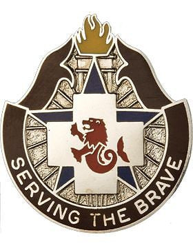 0914 Combat Support Hospital Unit Crest (Serving The Brave)
