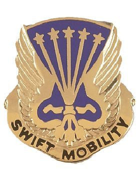 0018 Aviation Bn Unit Crest (Swift Mobility)