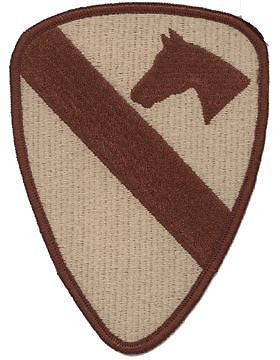 1 Cavalry Division Desert Patch