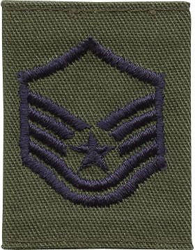 USAF Gortex Loop Rank (106) Master Sergeant Subdued (AF-GL106)