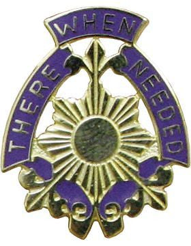 0137 Supply and Transportation Bn Unit Crest (There When Needed)