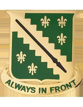 0038 Cavalry Regiment Unit Crest (Always In Front)