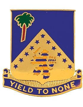 0125 Infantry Unit Crest (Yield To None)