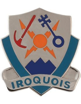 0001 Bde 10 Mountain Special Troops Bn Unit Crest (Iroquois)