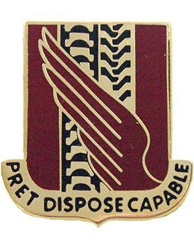 0038 Support Bn Unit Crest (Pret Dispose Capable)