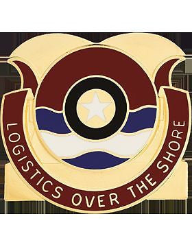 0348 Transportation Bn Unit Crest (Logistics Over The Shore)