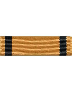 ROTC Ribbon (RC-R708) Proficiency Gold and Black (L-8)