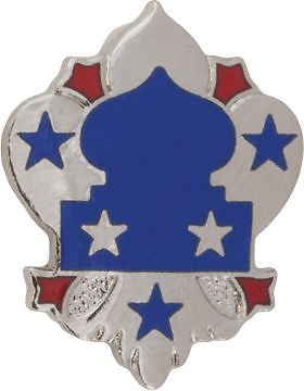 No-Shine (NS-T-C-0005B) 5th Army Crest Tie Tac