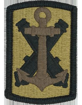 0103 Field Artillery Brigade Scorpion Patch with Fastener (PMV-0103A)