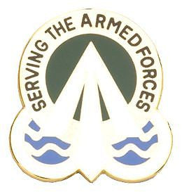 Military Traffic Man Unit Crest (Serving The Armed Forces)