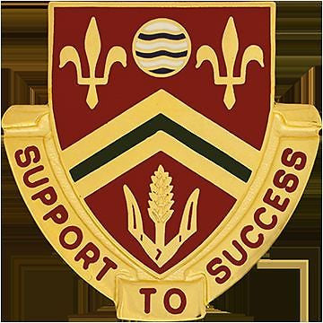 0067 Support Battalion Unit Crest (Support To Success)