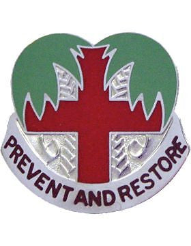 Dental Activity Fort Jackson Unit Crest (Prevent And Restore)