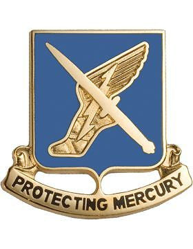 0156 Information Operations Bn Unit Crest (Protecting Mercury)