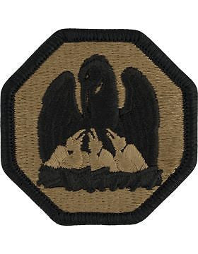 Louisiana National Guard Headquarters Scorpion Patch with Fastener (PMV-NG-LA)