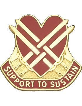 0031 Support Group Unit Crest (Support To Sustain)
