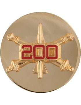 No-Shine (NS-RE-ADA-0200) 200th Air Defense Artillery Enlisted (Pair)