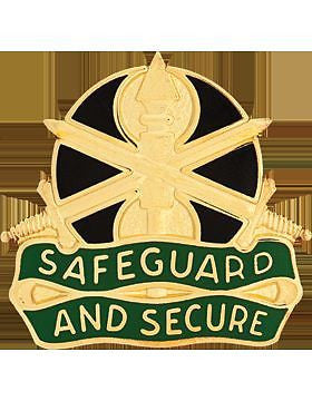 0785 Military Police Bn Unit Crest (Safeguard And Secure)