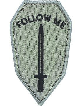 Infantry School Follow Me ACU Patch with Fastener (PV-INSCH)
