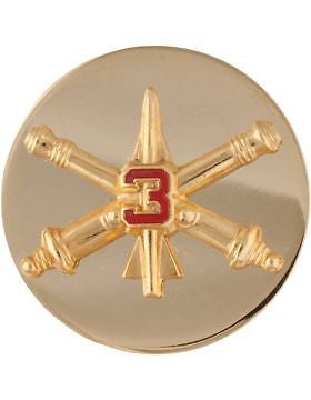 No-Shine (NS-RE-ADA-0003) 3rd Air Defense Artillery Enlisted (Pair)