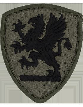Michigan National Guard Headquarters Subdued Patch